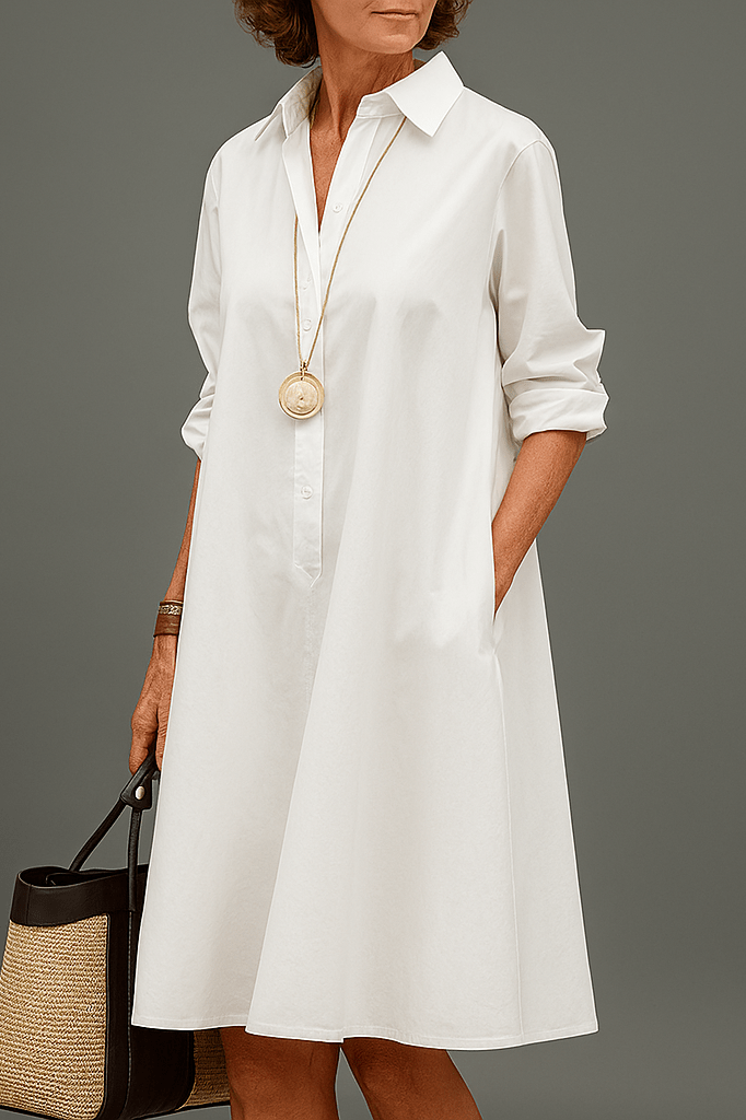 Waltraud | Elegante premium midi-jurk voor een tijdloze stijl