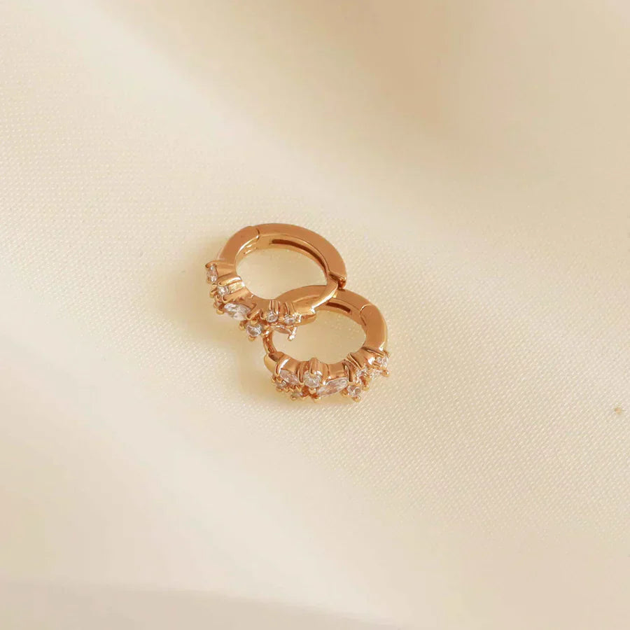 Kristallen cluster Huggies | Goud