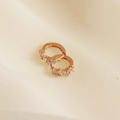 Kristallen cluster Huggies | Goud