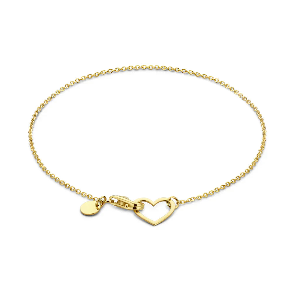 Lilou Coeur-armband | Goud