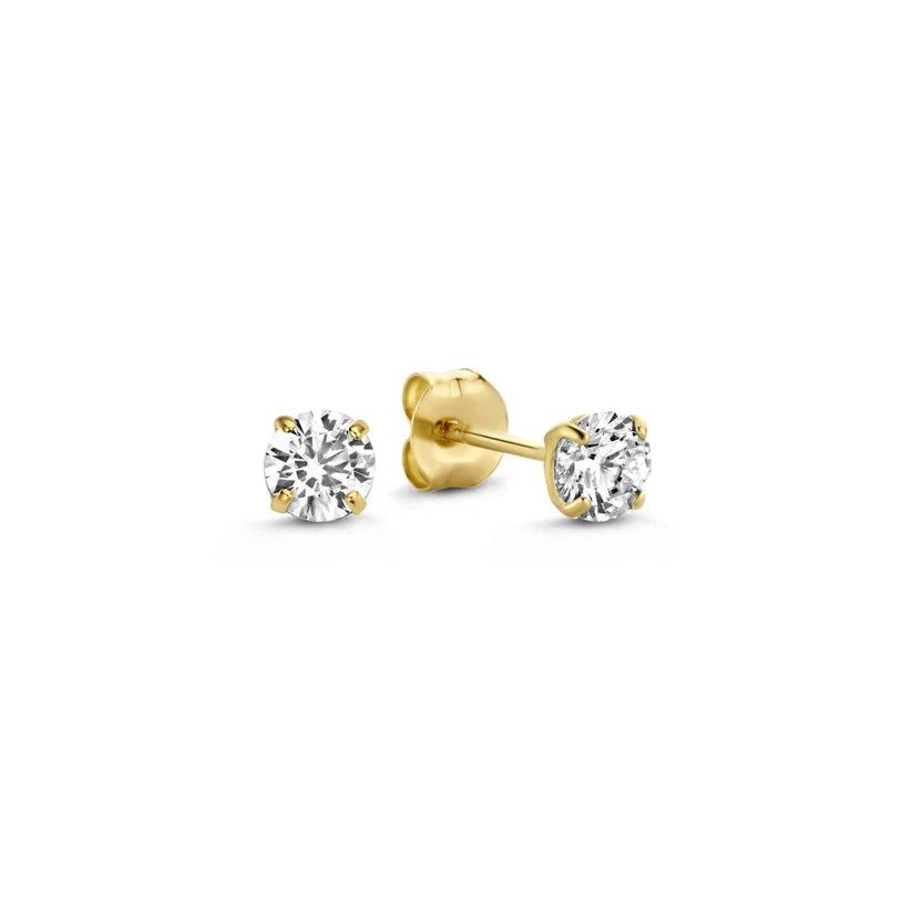 Dara Brillane Oorbellen Set | Goud