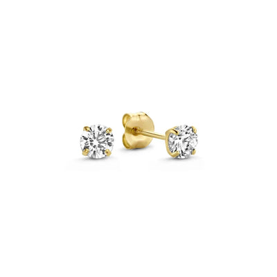 Maanstraal Steen Oorbellen Set | Goud
