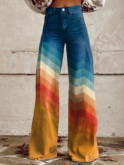 Joline | Retro Zigzag Broeken