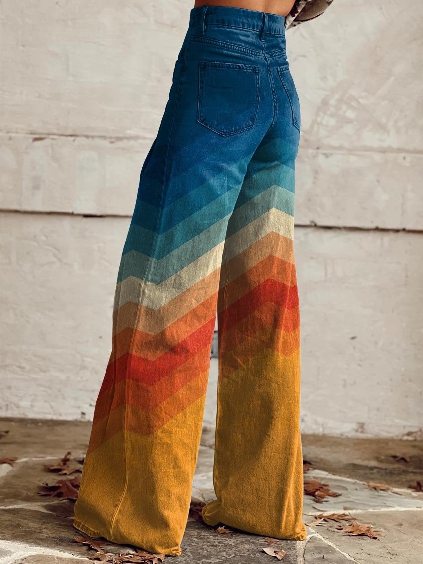 Joline | Retro Zigzag Broeken
